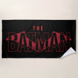 De Batman Bat Overlay-Logo Strandlaken