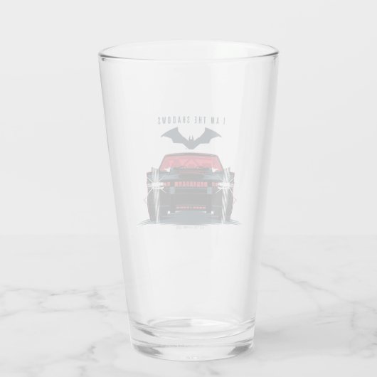 De Batman Batmobile - ik ben de schaduwen Glas (Achterkant)