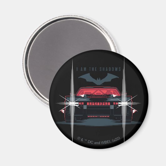 De Batman Batmobile - ik ben de schaduwen Magneet (Voorkant / Achterkant)