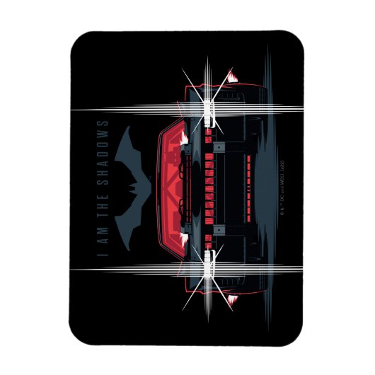 De Batman Batmobile - ik ben de schaduwen Magneet (Verticaal)
