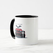 De Batman Batmobile - ik ben de schaduwen Mok (Voorkant links)