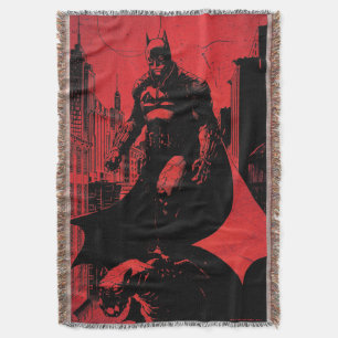 De Batman Comic Book Illustration Deken