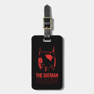 De Batman Cowl Logo Bagagelabel