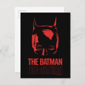 De Batman Cowl Logo Briefkaart (Voorkant / Achterkant)