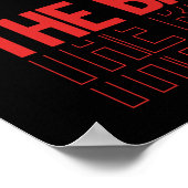 De Batman Cowl Logo Poster (Hoek)