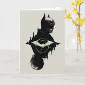 De Batman en de Riddler-grafische kaart met twee t (Gele Bloem)