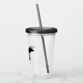 De Batman Gotham Silhouette Acryl Drinkbeker (Links)
