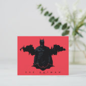 De Batman Gotham Silhouette Briefkaart (Staand voorkant)