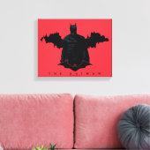 De Batman Gotham Silhouette Canvas Afdruk (Insitu (Woonkamer))