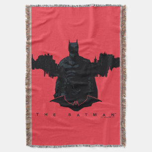 De Batman Gotham Silhouette Deken