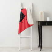 De Batman Gotham Silhouette Sherpa Deken (In situ)