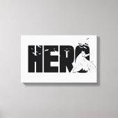 De Batman "Hero"-afbeelding Canvas Afdruk (Voorkant)