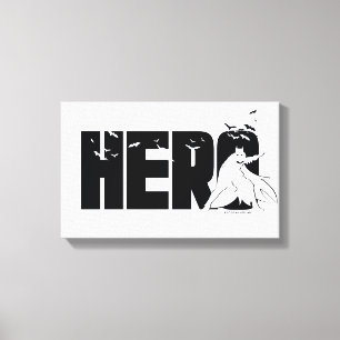 De Batman "Hero"-afbeelding Canvas Afdruk