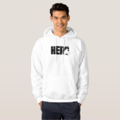 De Batman "Hero"-afbeelding Hoodie (Voorkant volledig)