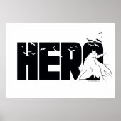 De Batman "Hero"-afbeelding Poster (Voorkant)