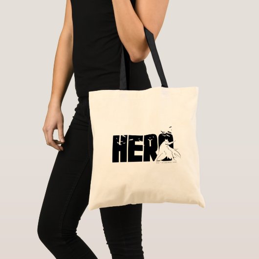 De Batman "Hero"-afbeelding Tote Bag (Voorkant (product))