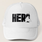 De Batman "Hero"-afbeelding Trucker Pet (Voorkant)