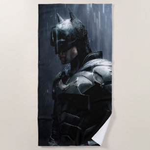 De Batman in de regen Strandlaken