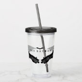 De Batman Mechanical Bat Wings Acryl Drinkbeker (Links)