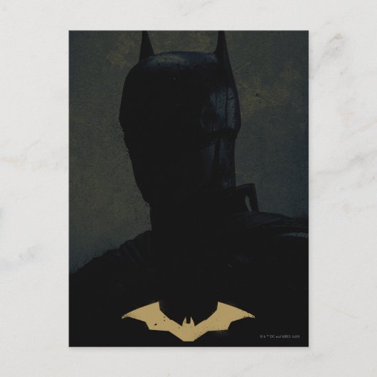 De Batman met het symbool Golden Bat Briefkaart (Voorkant)