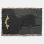 De Batman met het symbool Golden Bat Deken (Voorkant)
