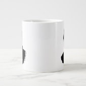 De Batman met het symbool Golden Bat Extra Grote Beker (Voorkant)