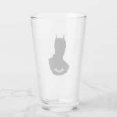 De Batman met het symbool Golden Bat Glas (Achterkant)