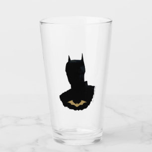 De Batman met het symbool Golden Bat Glas
