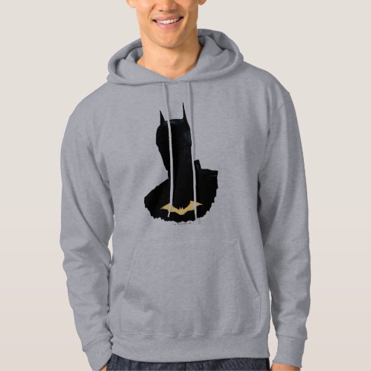 De Batman met het symbool Golden Bat Hoodie (Voorkant)
