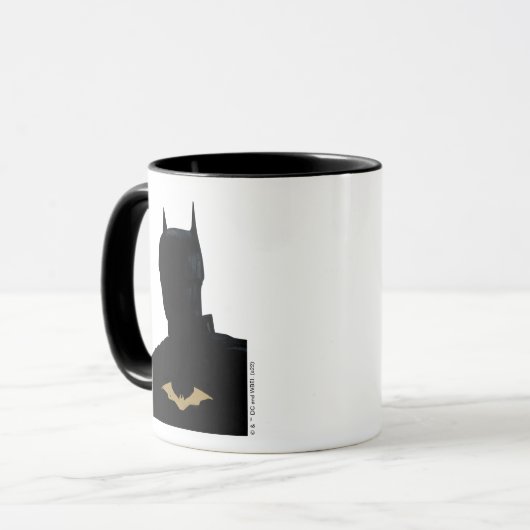De Batman met het symbool Golden Bat Mok (Voorkant links)
