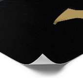 De Batman met het symbool Golden Bat Poster (Hoek)