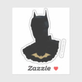 De Batman met het symbool Golden Bat Sticker (Vel)