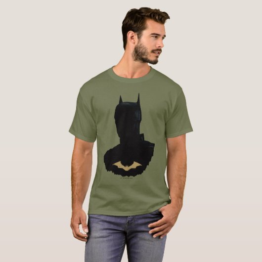 De Batman met het symbool Golden Bat T-shirt (Voorkant volledig)