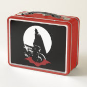 De Batman Motorcycle Silhouette (Achterkant)