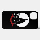 De Batman Motorcycle Silhouette Case-Mate iPhone Case (Achterkant (horizontaal))