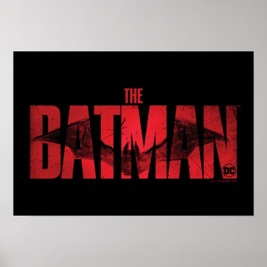 De Batman Theatrical Logo Poster (Voorkant)