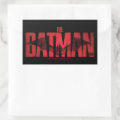 De Batman Theatrical Logo Rechthoekige Sticker (Tas)