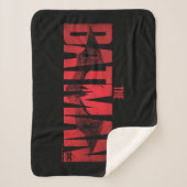 De Batman Theatrical Logo Sherpa Deken (Voorkant)
