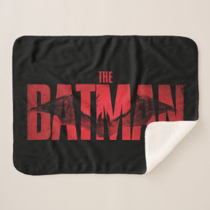 De Batman Theatrical Logo Sherpa Deken