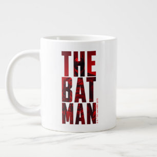 De Batman Typography Cutout Extra Grote Beker
