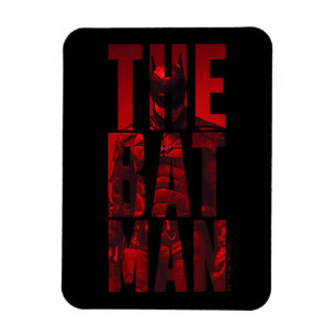 De Batman Typography Cutout Magneet