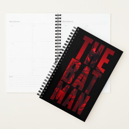 De Batman Typography Cutout Planner (Display)