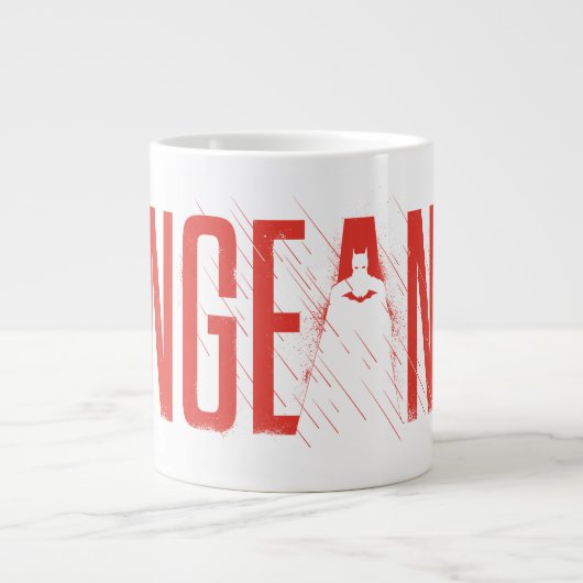 De Batman Vengeance Silhouette Extra Grote Beker (Voorkant)