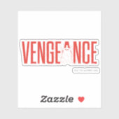 De Batman Vengeance Silhouette Sticker (Vel)