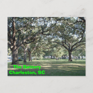 De batterij briefkaart