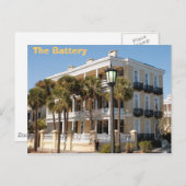 De batterij briefkaart (Voorkant / Achterkant)