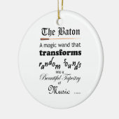 De batterij keramisch ornament (Links)