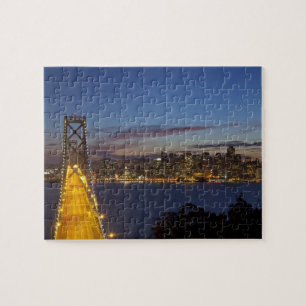 De Bay Bridge vanuit Treasure Island Legpuzzel