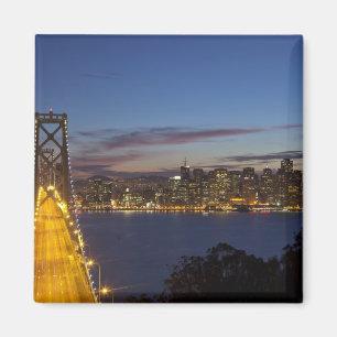 De Bay Bridge vanuit Treasure Island Magneet