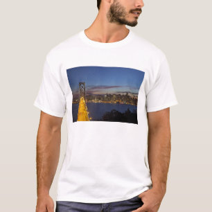 De Bay Bridge vanuit Treasure Island T-shirt